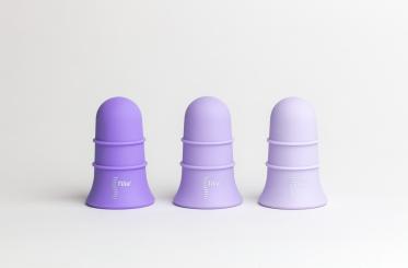 Tilia Cupper - traditional 3er Set lila 