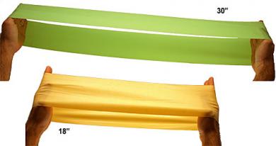 REP Loop Trainingsband, latexfrei mittel/grün, Umfang 45 cm